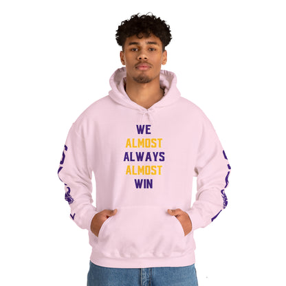 Unisex Heavy Blend™ Hooded Sweatshirt - ALMOST + Original (Sleeves)