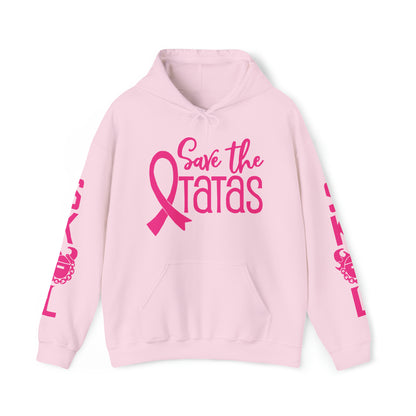 Unisex Heavy Blend™ Hooded Sweatshirt - Save the TaTas + Original (Sleeves)