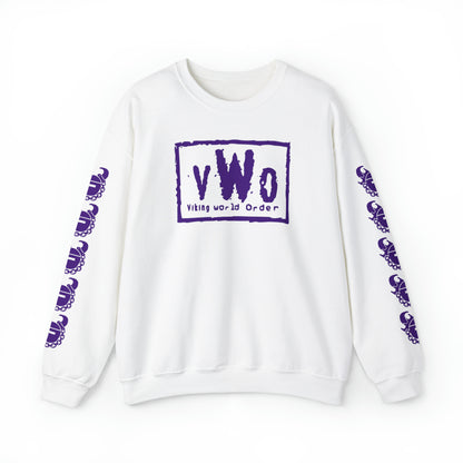 Unisex Heavy Blend™ Crewneck - VWO (Framed) + Game Day Helmet (Sleeves)