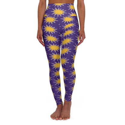 High Waisted Yoga Leggings - Booms