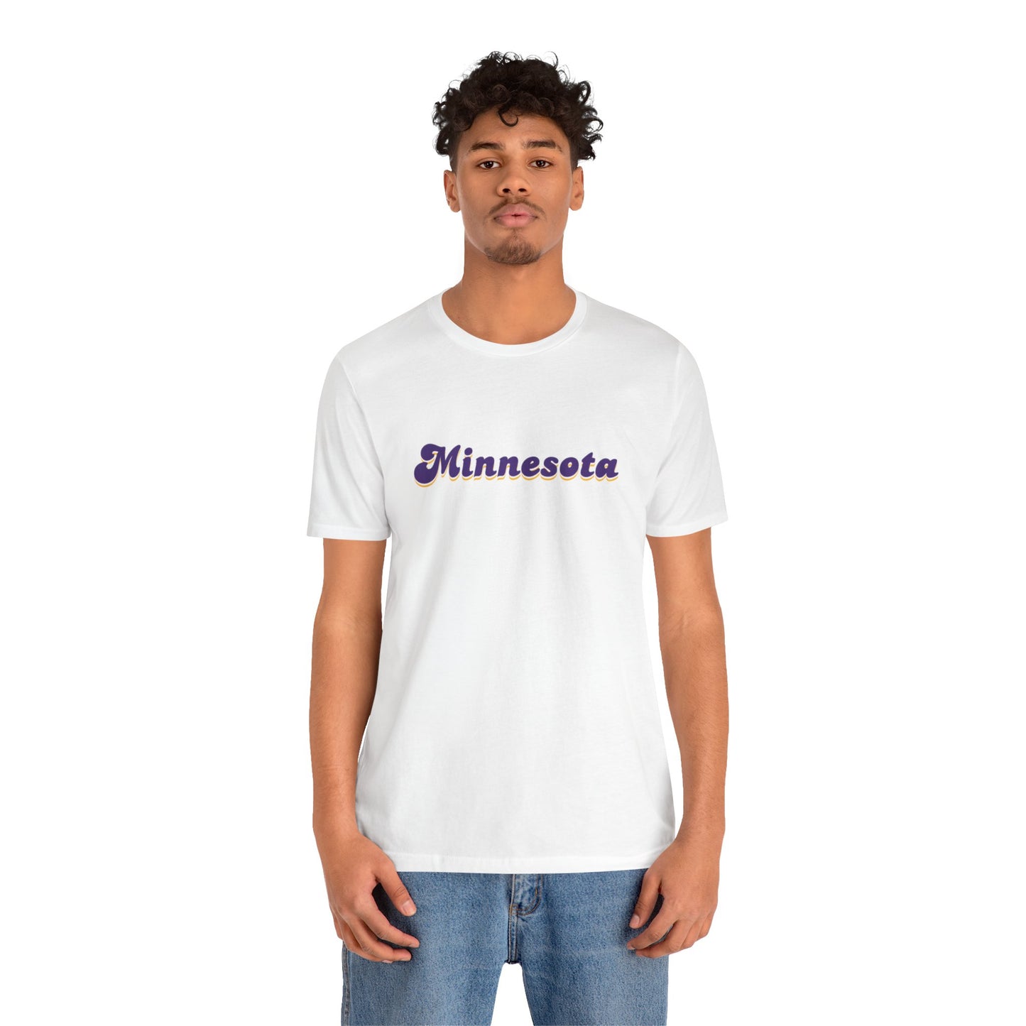 Unisex Jersey Short Sleeve Tee - Minnesota (Retro)