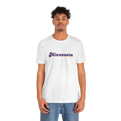 Unisex Jersey Short Sleeve Tee - Minnesota (Retro)