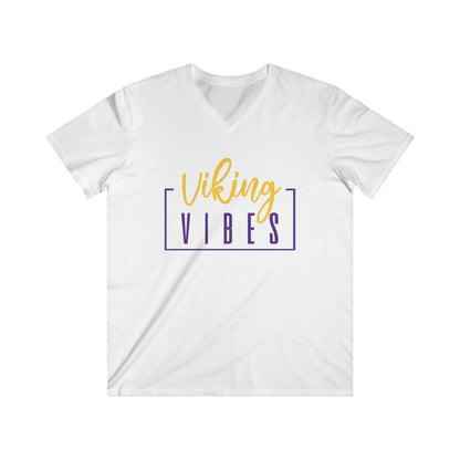 Men's Fitted V-Neck Short Sleeve - Vibes