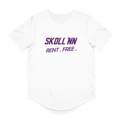 Men's Curved Hem Tee - SKOLL'NN - Rent Free