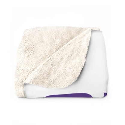 Sherpa Fleece Blanket - White - 4x