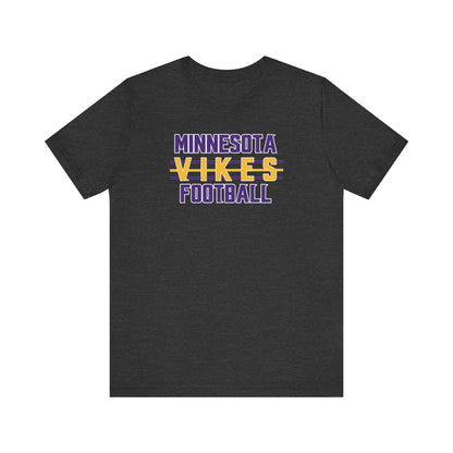 Unisex Jersey Short Sleeve Tee - Vikes Football
