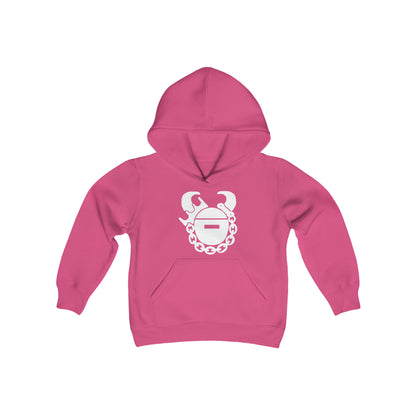 Youth Heavy Blend Hoodie - Game Day Helmet