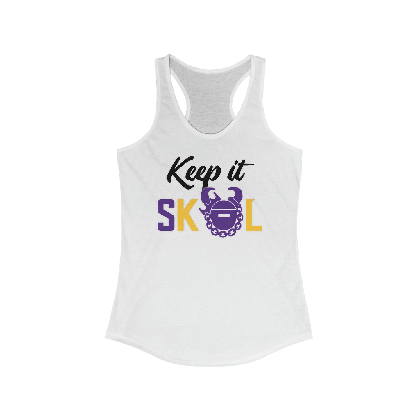 Ladies Ideal Racerback Tank - Keep it Simple