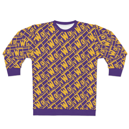 Unisex Crewneck - Purple/Gold - VWO (Framed)