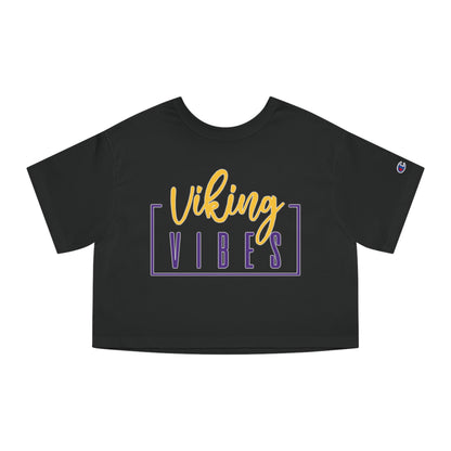 Women's Champion Heritage Cropped Top - Vibes