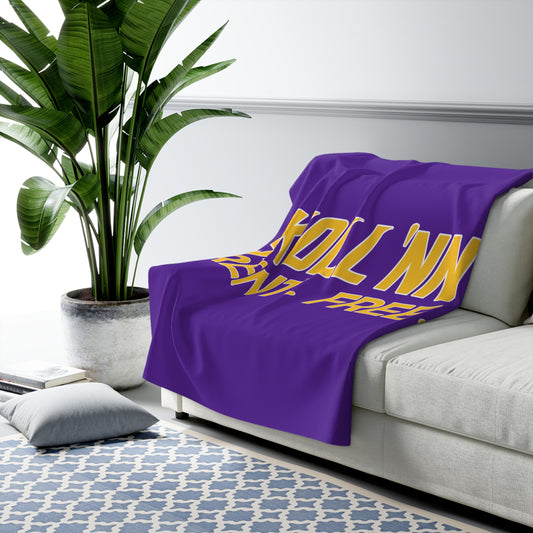 Sherpa Fleece Blanket - SKOLL'NN - Rent Free