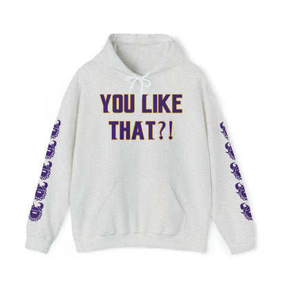 Unisex Heavy Blend™ Hooded Sweatshirt - YOU LIKE THAT?! + Game Day Helmet (Sleeves)