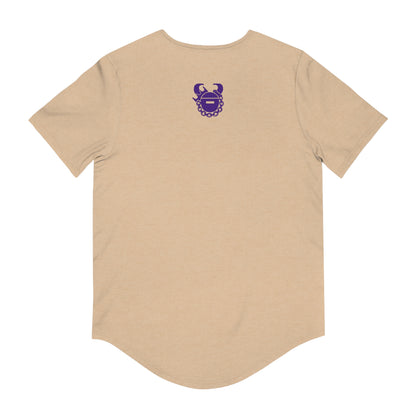 Men's Curved Hem Tee - SKOLL'NN - Rent Free